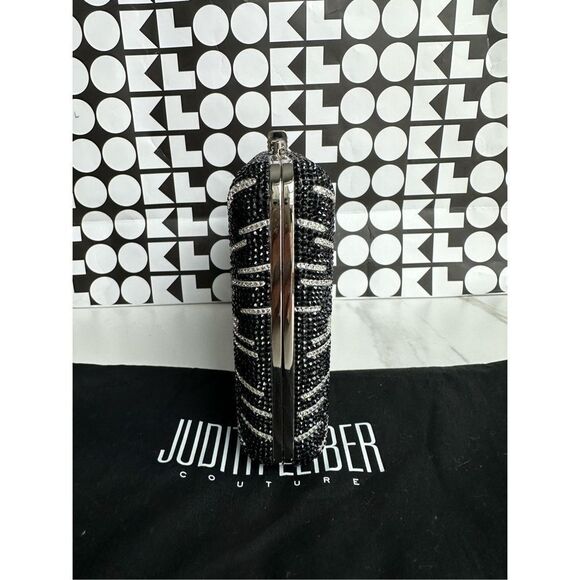 JUDITH LEIBER Slim Slide Hyperdrive Clutch Bag - Picture 10 of 16